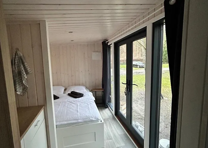 Charmantes Tiny House Am Mit Outdoor-sauna * ليهنين