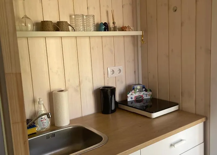 Charmantes Tiny House Am Mit Outdoor-sauna شقة