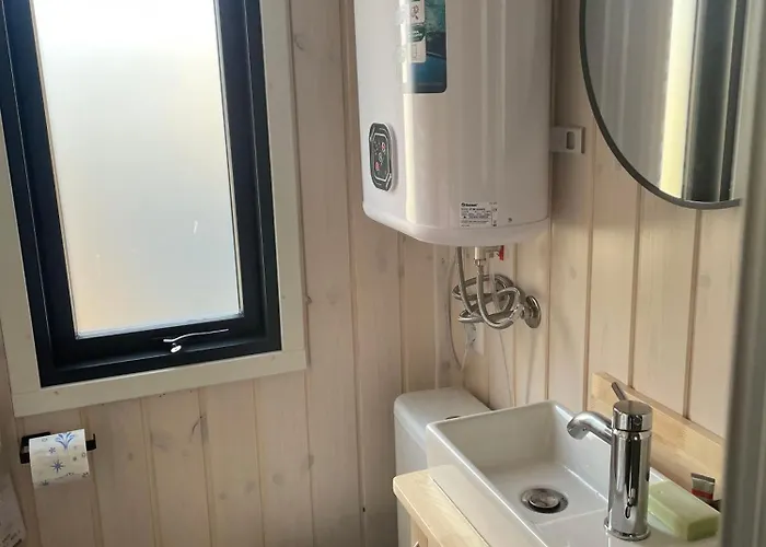 Charmantes Tiny House Am Mit Outdoor-sauna شقة *